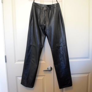Danier - leather pants - size 8